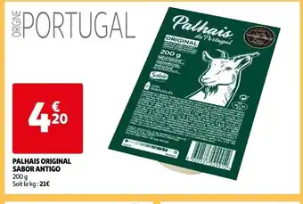 Auchan Supermarché Palhais Original Sabor Antigo offre