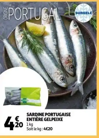 Sardine Portugaise Entière Gelpeixe