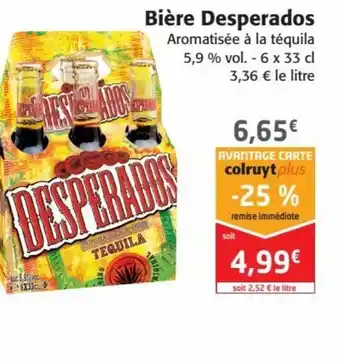 Colruyt Desperados Bière offre