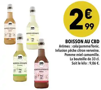 Supeco Boisson au cbd offre