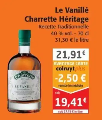 Charrette Héritage La Vanillé