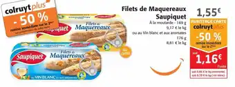 Colruyt Filets de Maquereaux Saupiquet offre