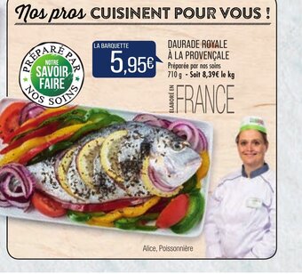 Daurade Royale à La Provençale