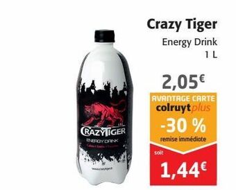 Colruyt Crazy tiger offre
