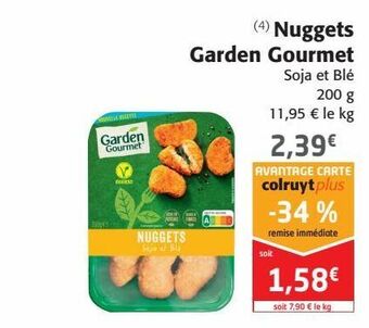 Colruyt Nuggets garden gourmet offre