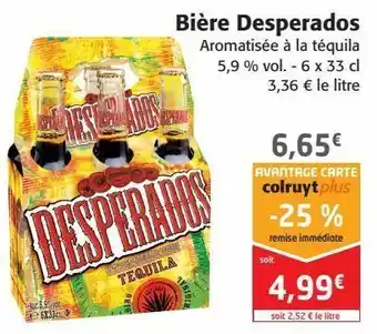 Colruyt Bière desperados offre