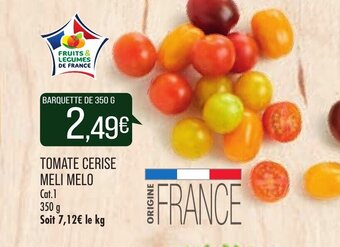 Match Tomate Cerise Meli Melo offre