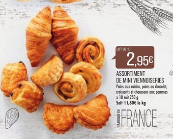 Match Assortiment de Mini Viennoiseries offre