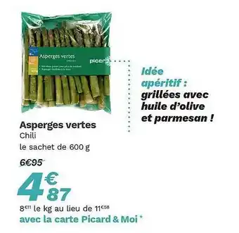 Picard Asperges Vertes offre