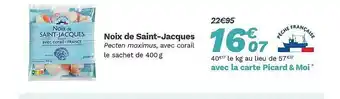 Picard Noix De Saint-jacques offre