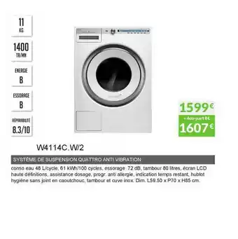 Copra Système De Suspension Quattro Anti Vibration W4114c.w-2 offre