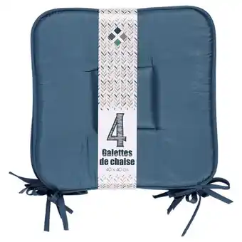 Stokomani 4 galettes de chaise offre