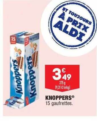 ALDI Knoppers offre