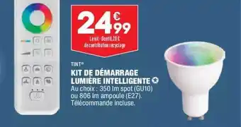 ALDI Kit De Démarrage Lumière Intelligente Tint offre