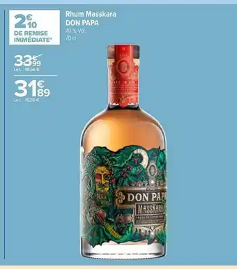 Rhum Masskara Don Papa