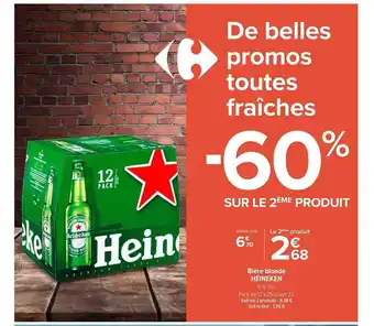 Bière Blonde Heineken