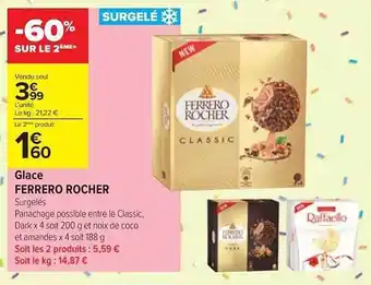 Glace Ferrero Rocher