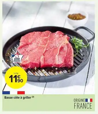 Basse Côte à Griller