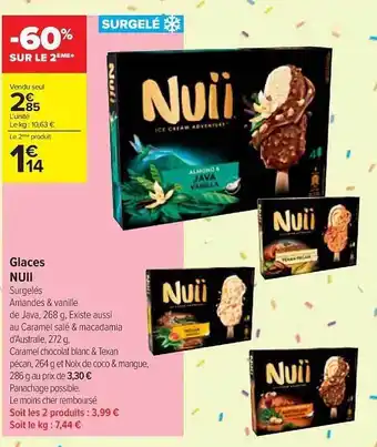 Glaces Nuii