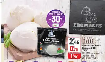 G20 Mozzarella Di Bufala Campana A.O.P offre