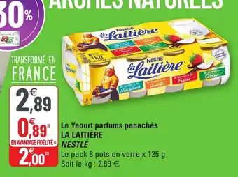 G20 Le Yaourt parfums panachés offre