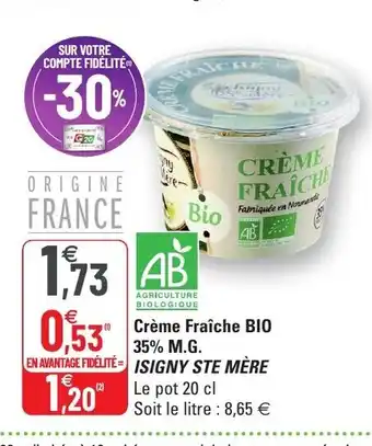 Crème Fraîche BIO