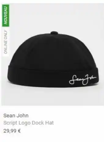 Sean John Script logo Dock Hat