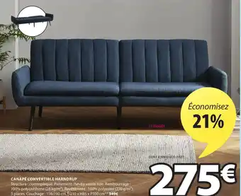 JYSK Canapé Convertible Harndrup offre