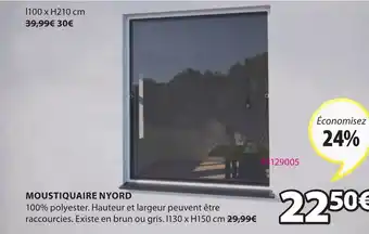 JYSK Moustiquaire Nyord offre