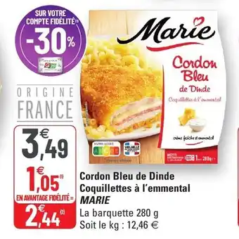 G20 Cordon Bleu de Dinde offre