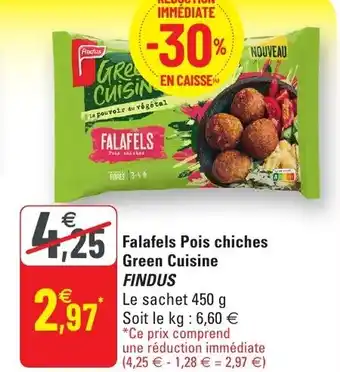 G20 Falafels Pois chiches Green Cuisine offre