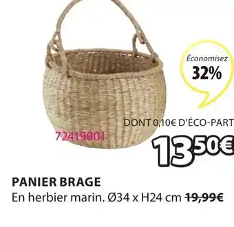 JYSK Panier Brage offre