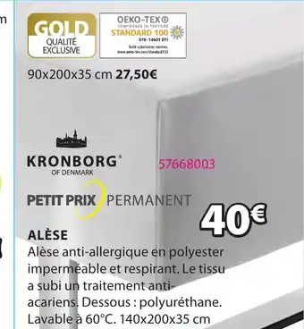 JYSK Alèse offre