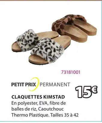 JYSK Claquettes Kimstad offre