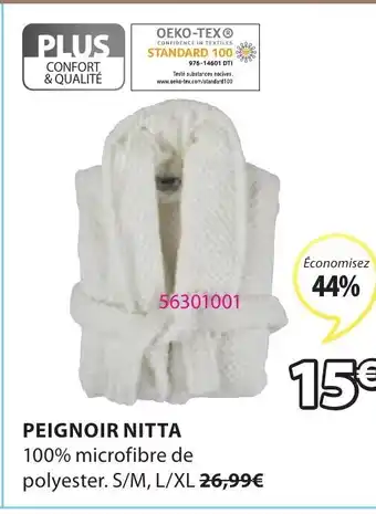 JYSK Peignoir Nitta offre
