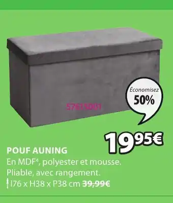 JYSK Pouf Auning offre