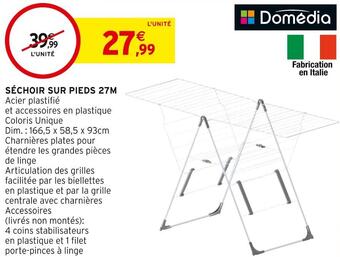 Intermarché Domédia séchoir sur pieds 27m offre