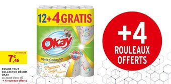 Intermarché Okay essuie tout collector décor offre