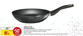 Intermarché Arthur martin poêle 24 cm offre