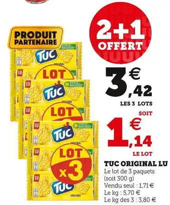 Super U Lu tuc original offre
