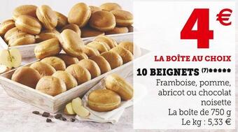 Super U 10 beignets offre