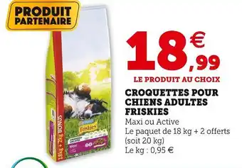 Friskies croquettes pour chiens adultes