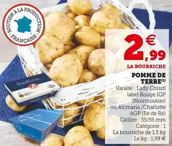 Super U Pomme de terre offre