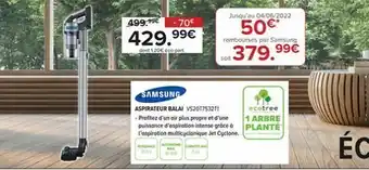 Gitem Aspirateur balai samsung offre