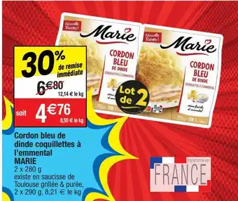 Migros Cordon bleu marie offre
