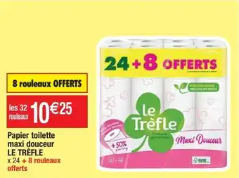 Papier toilette le trèfle
