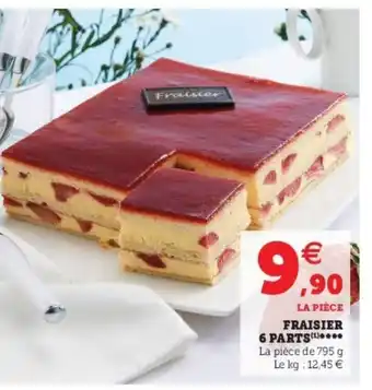 Super U Fraisier 6 Parts offre