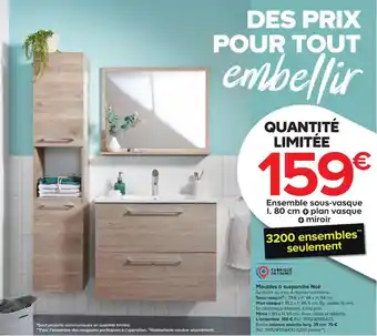 Meubles à suspendre Noé