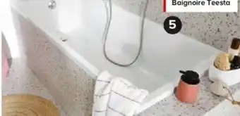 Castorama Baignoire Teesta 170 x 75 xm offre