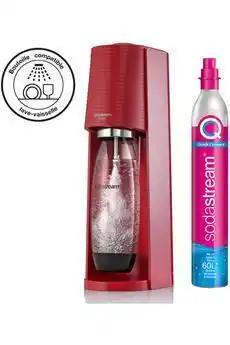 Darty Sodastream machine à soda et eau gazeuse sodastream terra rouge promo offre